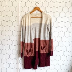 A New Day colorblock cardigan